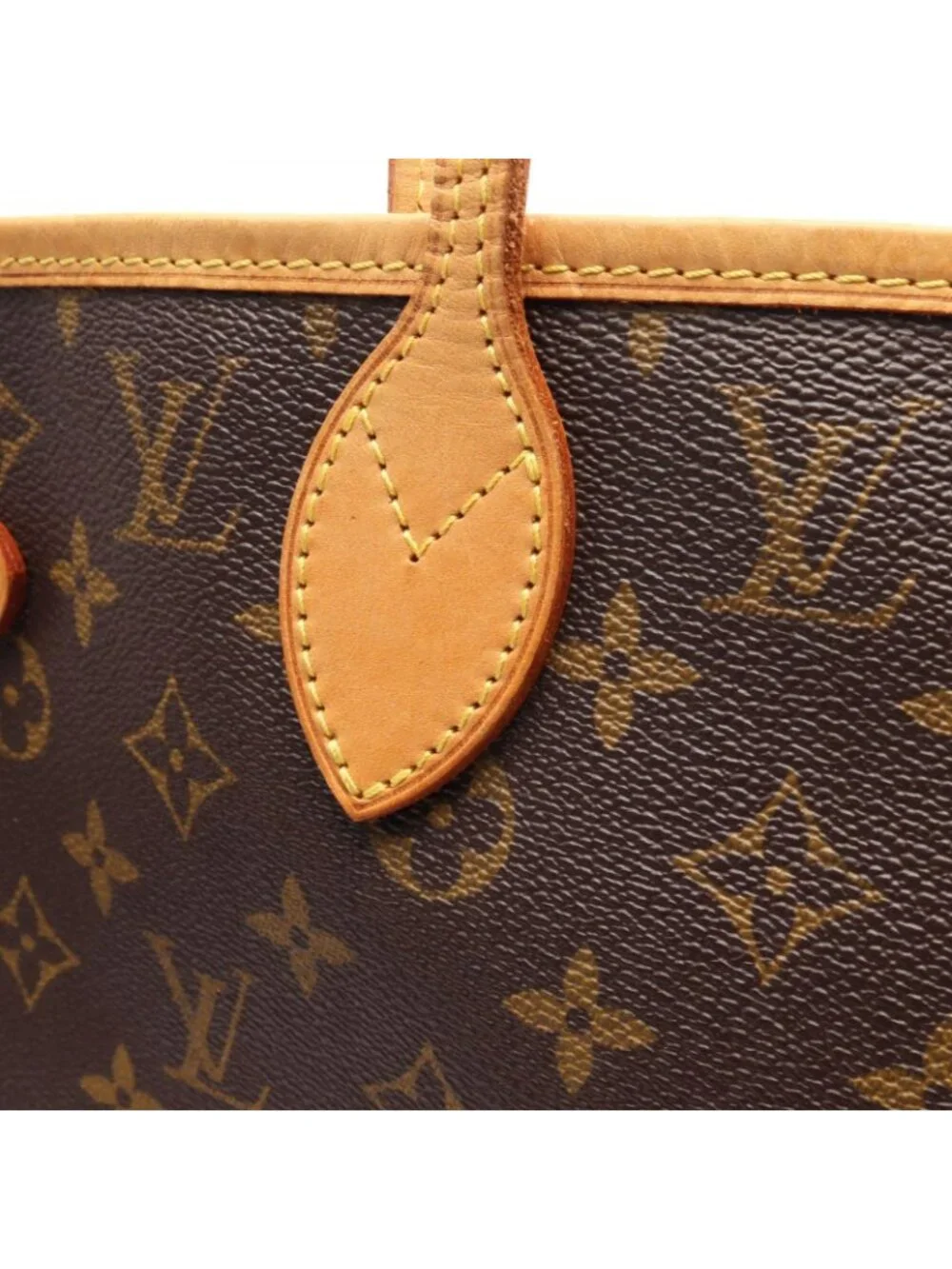 Louis Vuitton Tote Bag Neverfull MM Canvas Leather